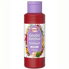 Hela Gewurz Ketchup Knoblauch Pikant 300ml (Purple Cap)